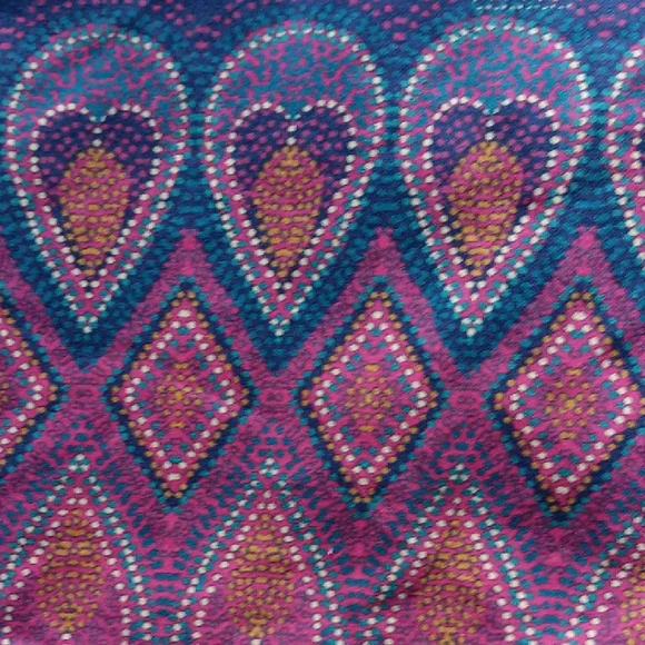 Modcloth "Bijou Joys" Peacock Print Sleeveless Fit And Flare Midi Dress Pockets - Picture 6 of 12